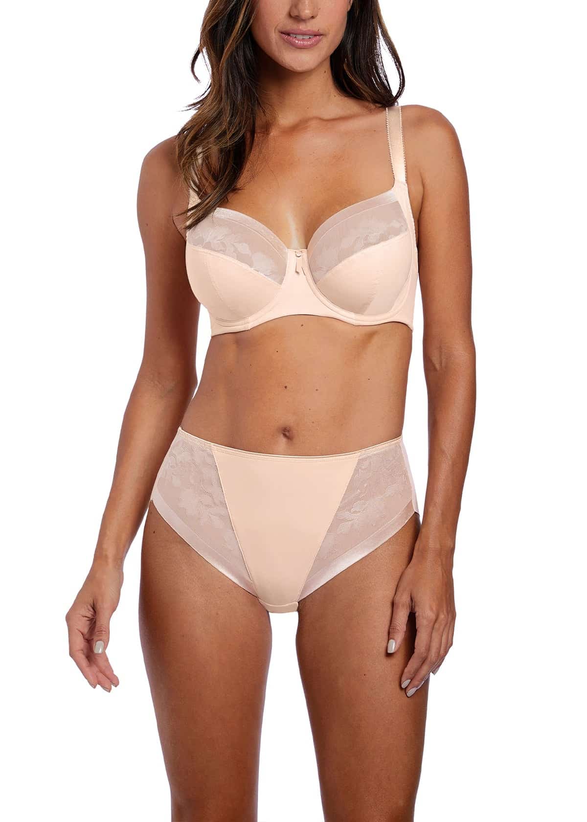Illusion Side Support Bra FL2982 NAE - Beige