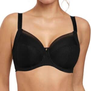 Fusion Full Cup Side Support Bra FL3091 BLK - Black