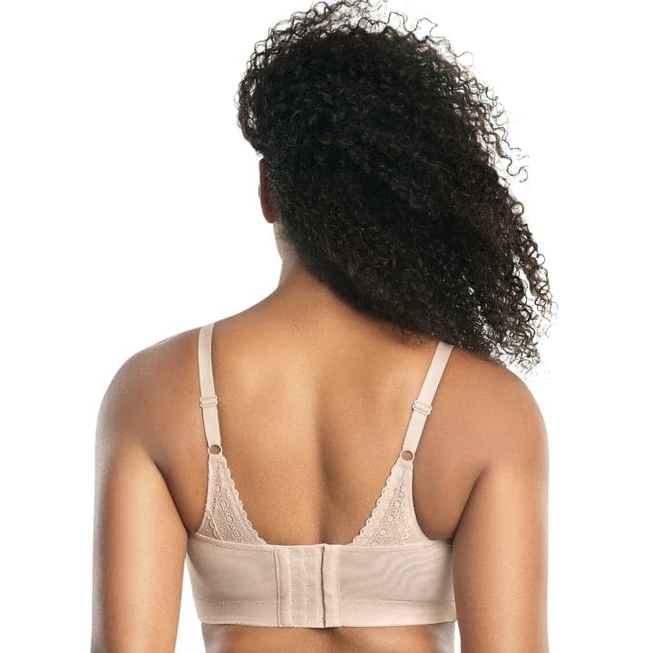 Mia Dot Longline Bralette 6011 - Cameo Rose