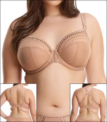 Matilda Plunge Bra EL8900 CAT - Cafe au Lait