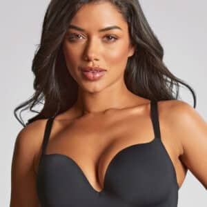 365 Moulded Plunge T-shirt Bra 10906 - Black