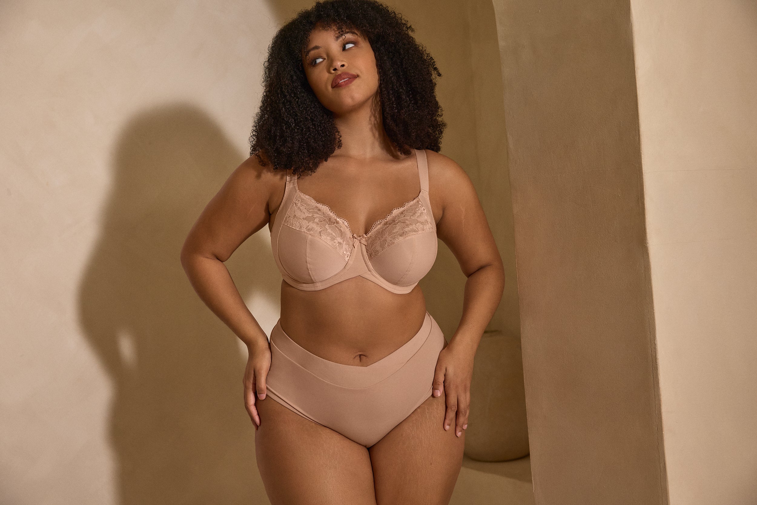 Amara Full Cup Bra 11265 - Honey