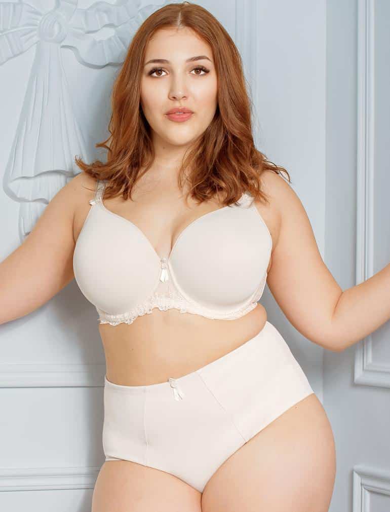 Elise Moulded T-Shirt Bra B1812 - Soft Beige